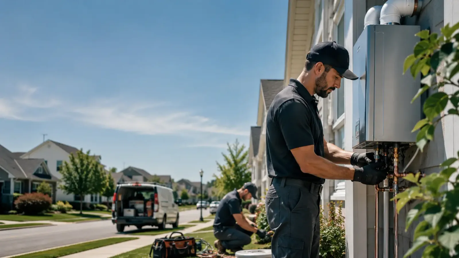 Tankless Water Heater Installation in Cambria, WI